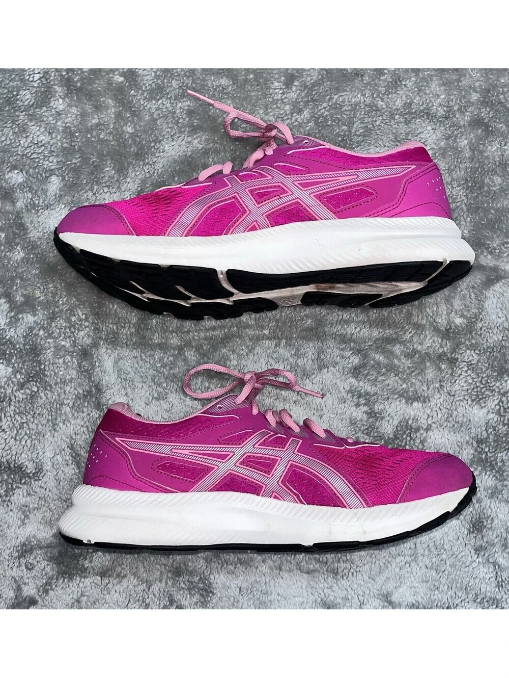 Asics Gel-Contend 8 1012B320 Womens 11 Running Shoes Pink Athletic Sneakers